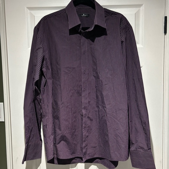 Selected men’s long sleeve button down - Picture 1 of 10